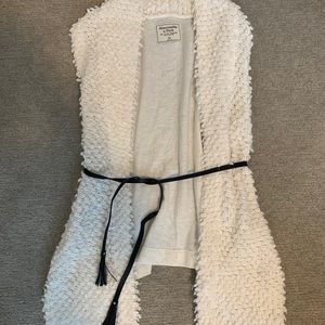 Abercrombie & Fitch Sherpa Vest